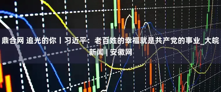 鼎合网 追光的你丨习近平：老百姓的幸福就是共产党的事业_大皖新闻 | 安徽网